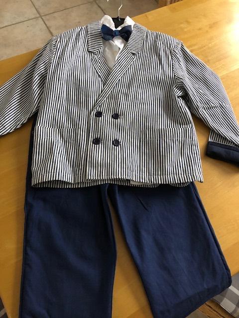 Te koop Eerste H. Communie feest pakje maat 134  jongen, Ophalen, Zo goed als nieuw, Jongen, Setje