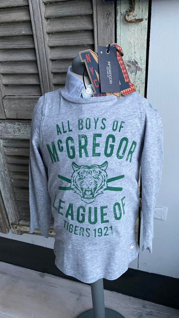 Prachtige longsleeve/trui van McGREGOR in size 10Y/140, McGregor, Trui of Vest, Ophalen of Verzenden, Zo goed als nieuw