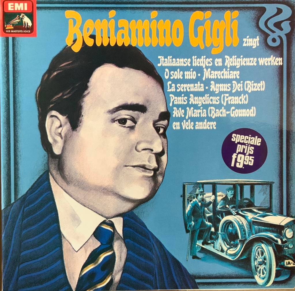 Vinyl Beniamino Gigli, 1980 tot heden, Ophalen of Verzenden, Zo goed als nieuw, 12 inch