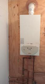 Badgeiser, Ophalen, Gebruikt, Aardgas, Geiser