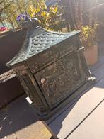 Klassieke gietijzeren brievenbus –nostalgisch model met slot, Tuin en Terras, Ophalen, Zo goed als nieuw, IJzer