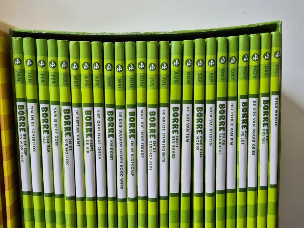 Borre boekjes jaargang 4 compleet, Ophalen, Zo goed als nieuw, Fictie algemeen