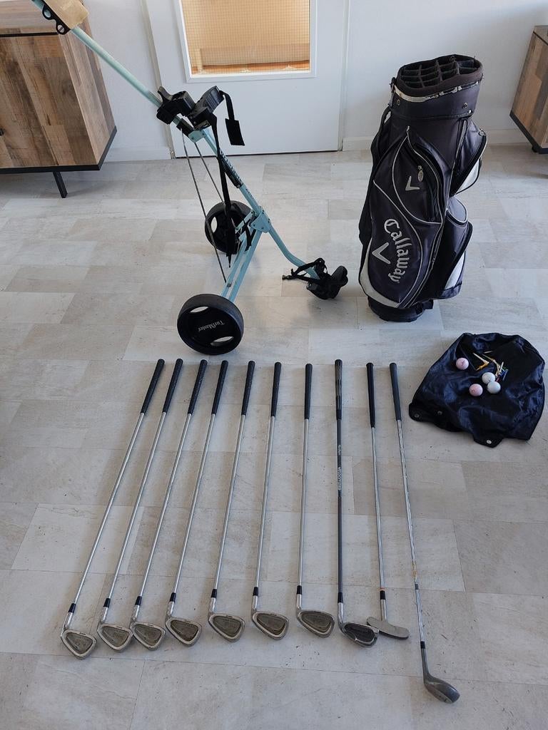 Wilson ProStaff Dames Golfset - Compleet met tas en trolley, Ophalen, Gebruikt, Set, Overige merken