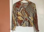 Bohemien top lange mouwen Mango viscose M/38, Kleding | Dames, Tops, Maat 38/40 (M), Ophalen of Verzenden, Zo goed als nieuw, Lange mouw