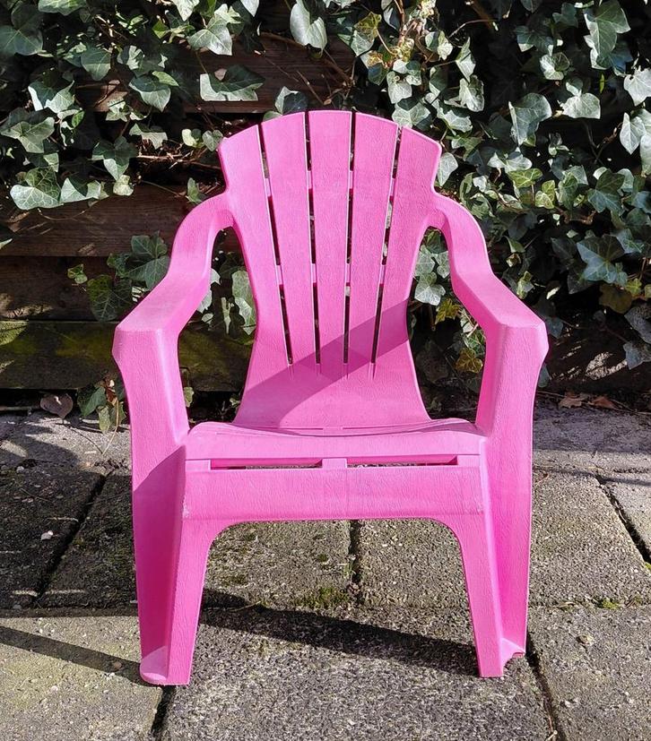 Tuinstoeltje voor kinderen, Tuin en Terras, Tuinstoelen, Gebruikt, Kunststof, Ophalen