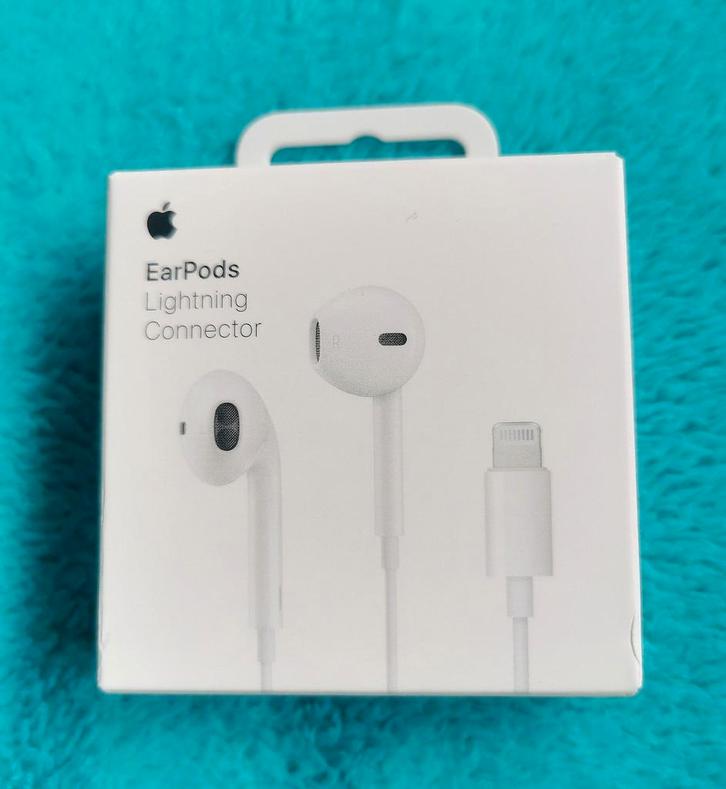 Nieuwe Apple EarPods met Lightning Connector - Wit, Audio, Tv en Foto, Koptelefoons, Nieuw, Overige merken, Bluetooth, Ophalen of Verzenden