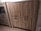 2 mooie kasten met eiken motief, Huis en Inrichting, Kasten | Buffetkasten, Ophalen, 100 tot 150 cm, 150 tot 200 cm, 25 tot 50 cm