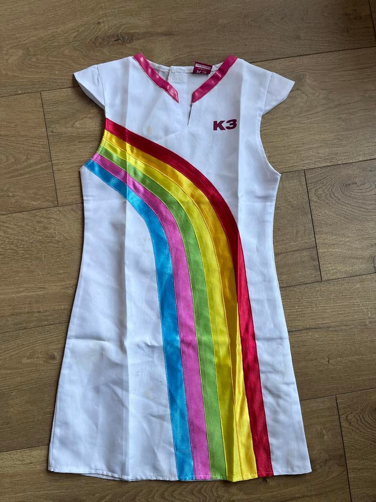 K3 jurkje maat 116 (3-6 jaar) met regenboog, Ophalen of Verzenden, Nieuw, Meisje, Jurk of Rok