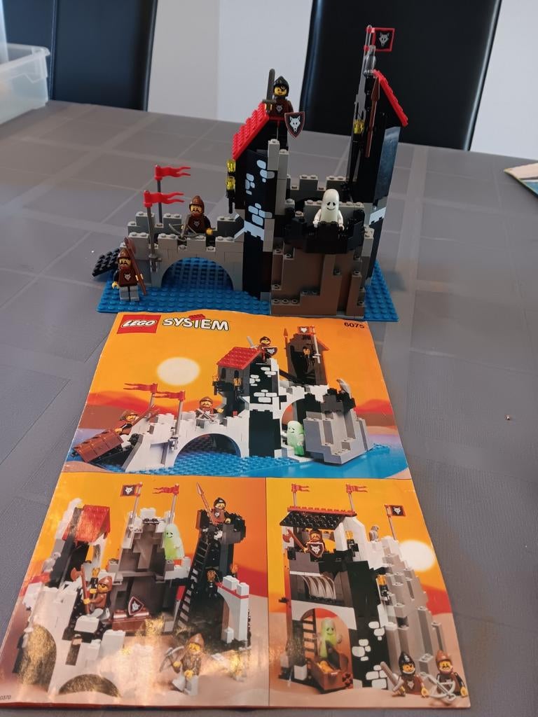 Lego System 6075 Wolfpack Toren Kasteel met instructies, Kinderen en Baby's, Speelgoed | Duplo en Lego, Compleet, Gebruikt, Lego