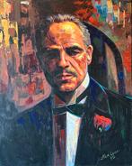 Alex L- The Godfather- Marlon Brando- Handgeschilderd (100%), Ophalen of Verzenden