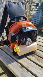 Husqvarna 155B rugbladblazer, Ophalen, Benzine, Gebruikt, Ruggedragen