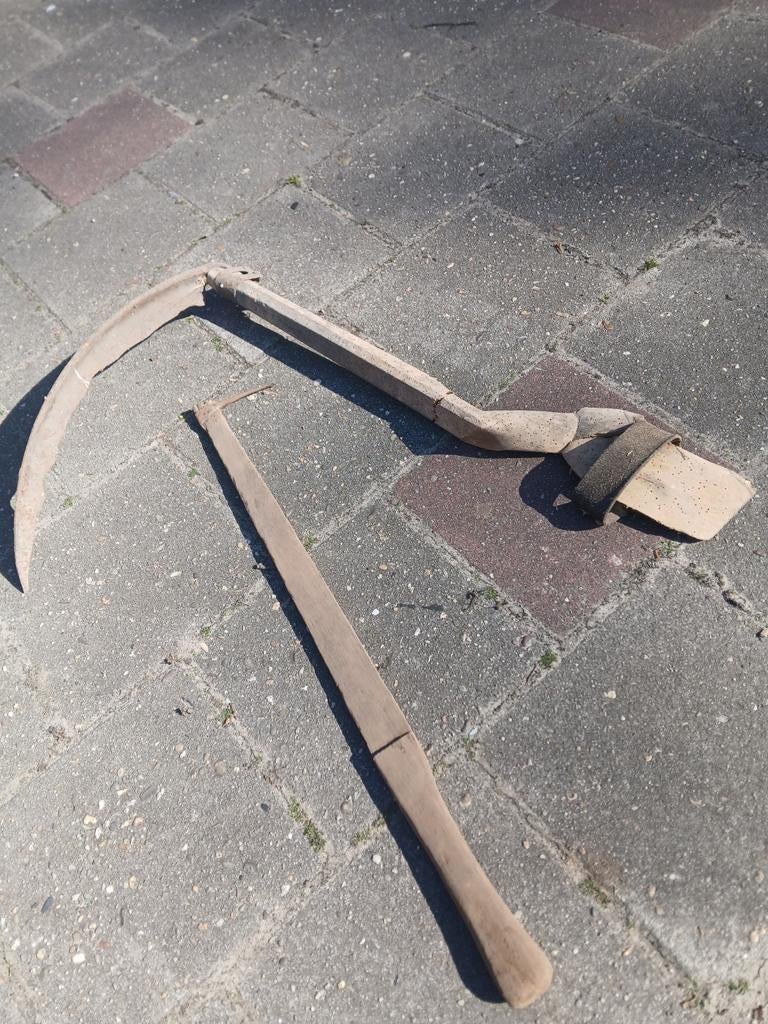 Antieke zicht zeis, Ophalen of Verzenden