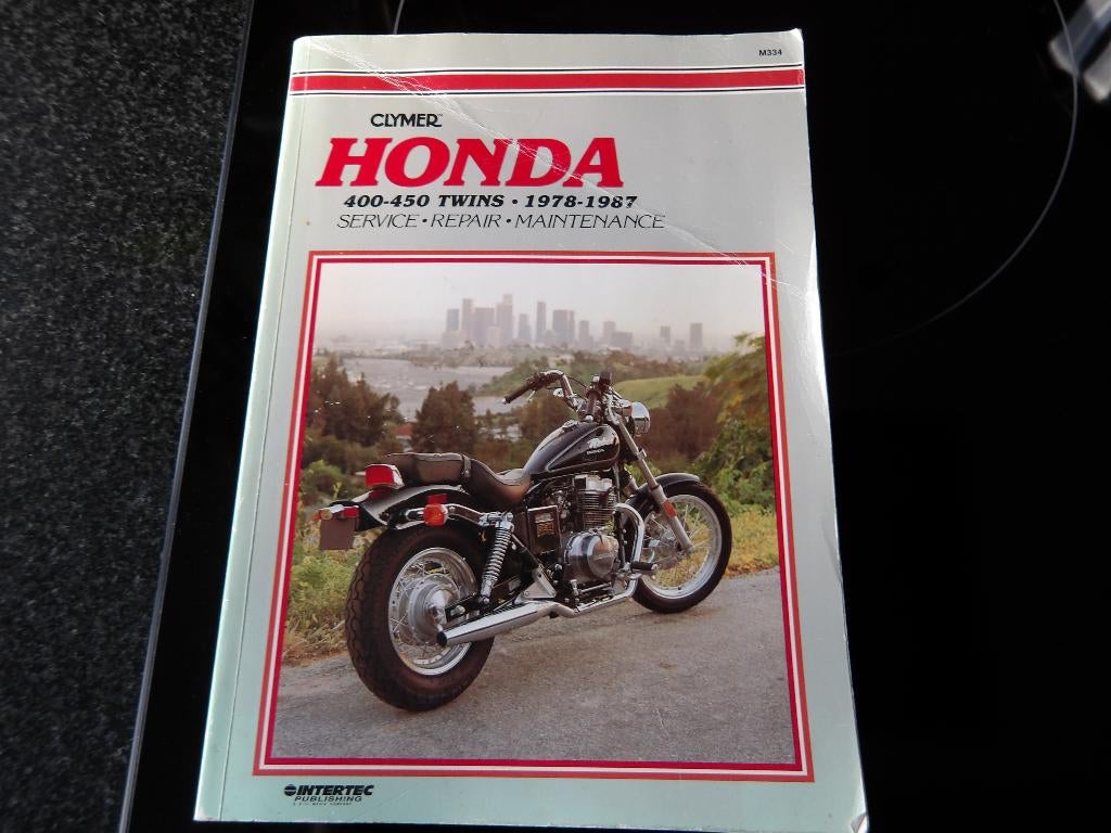 werkplaatshandboek HONDA 400 450 Twins 1978-87, Verzenden, Honda