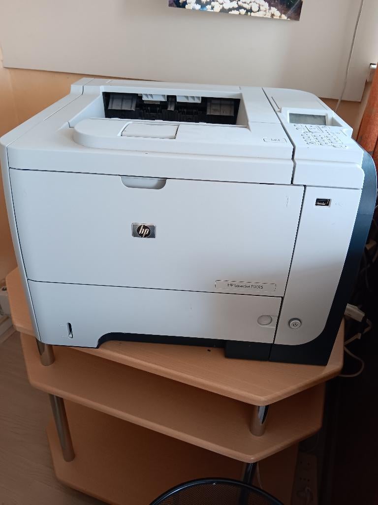 laserprinter HP LaserJet P 3015, Computers en Software, Printers, Zwart-en-wit printen, Gebruikt, Printer, Ingebouwde Wi-Fi