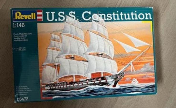 Revell 05472 U.S.S. Constitution, Ophalen of Verzenden, Nieuw, 1:50 tot 1:200, Revell