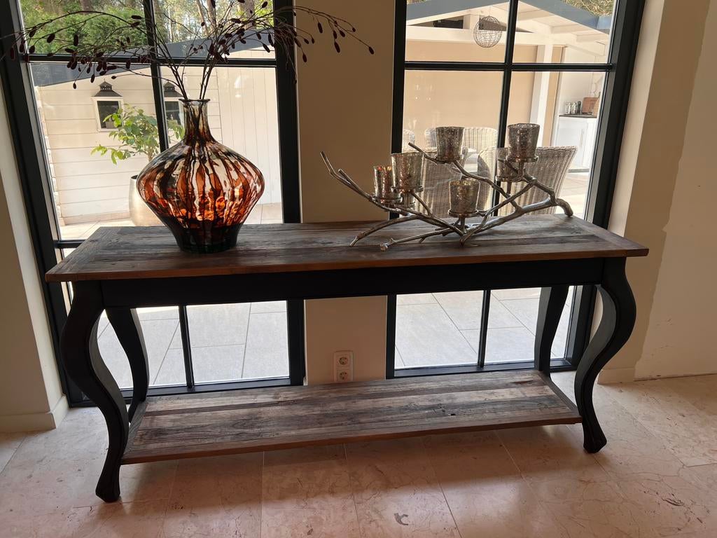 Riviera Maison sidetable, Ophalen, Zo goed als nieuw, 150 tot 200 cm, 25 tot 50 cm