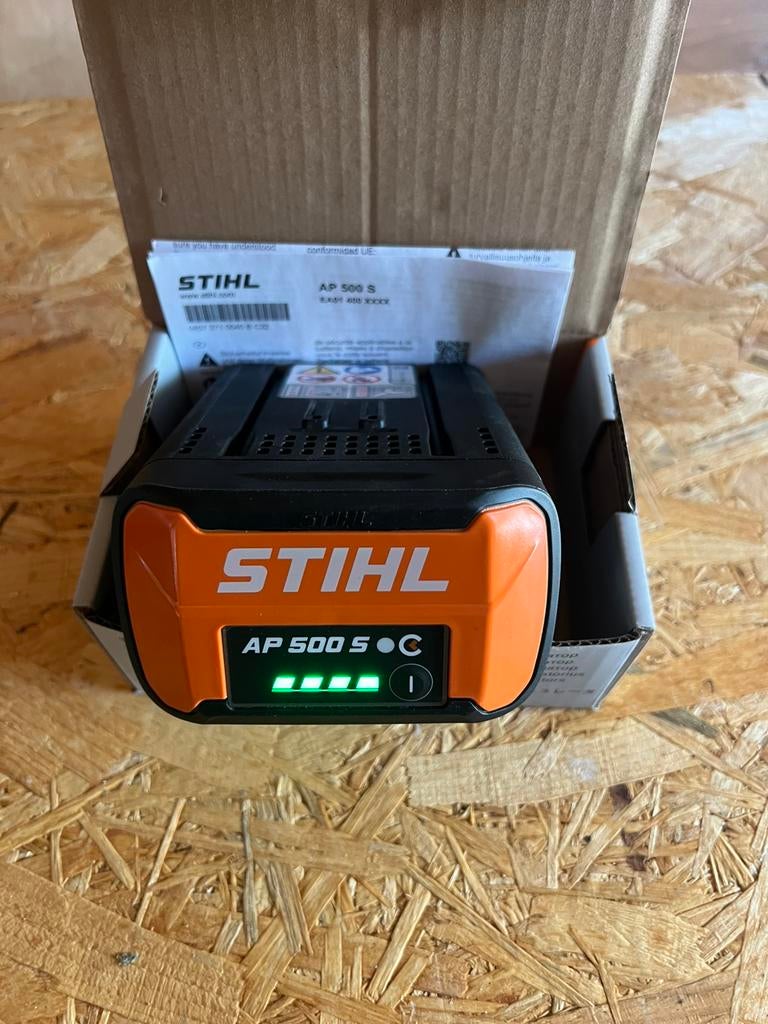 Stihl Ap 500 s accu., Tuin en Terras, Hand-tuingereedschap, Ophalen, Nieuw