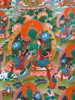 Thangka - Tibetaanse boeddhistische schildering, Ophalen