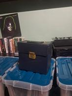 Vintage platenkoffer voor  7 inch singles, Verzenden, Gebruikt, Overige formaten