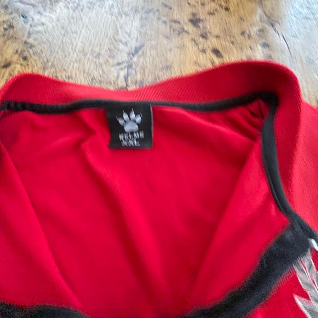 Rood Scheidsrechter Shirt KNVB - Maat XXL, Groter dan maat XL, Ophalen of Verzenden, Gebruikt, Shirt