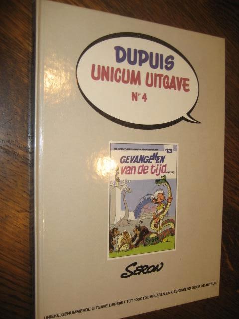 DUPUIS UNICUM UITG. 4 DE MINI-MENSJES/GEVANGENEN VAN DE TIJD, Boeken, Stripboeken, Seron, Eén stripboek, Ophalen of Verzenden