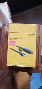 DeLock USB 3.0 verlengkabel 10 meter actief 5 Gbps, Computers en Software, Pc- en Netwerkkabels, Ophalen of Verzenden, Nieuw