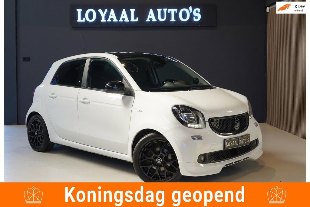 Smart Forfour 1.0 Passion Brabus-uitvoering| CRUISE | AIRCO, Auto's, Smart, Gebruikt, 4 stoelen, Wit, Handgeschakeld