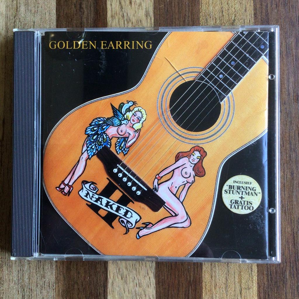 Golden Earring - Naked 2 + tattoo, Cd's en Dvd's, Ophalen of Verzenden, Zo goed als nieuw