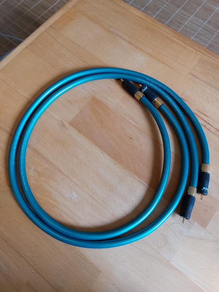 Ortofon Reference 8NX interlink, Audio, Tv en Foto, Audiokabels en Televisiekabels, Ophalen of Verzenden, Zo goed als nieuw, Minder dan 2 meter