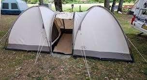 Mooie Campbase Cancun IV tent, Caravans en Kamperen, Tenten, Ophalen, Zo goed als nieuw, Tot en met 4