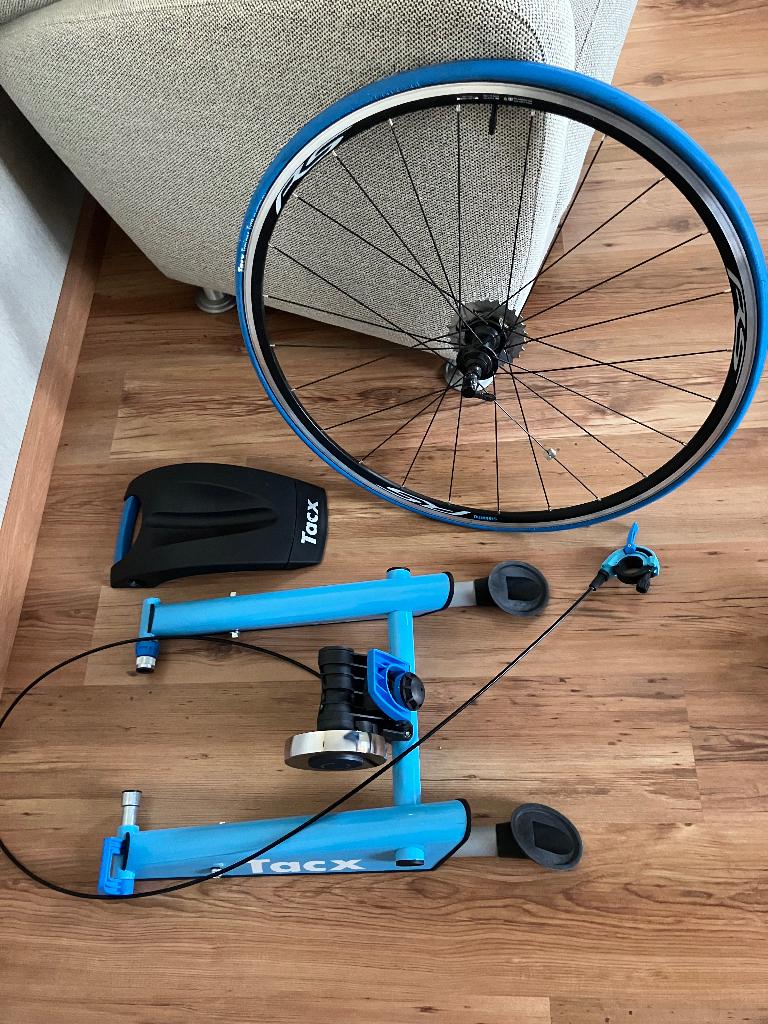 Tacx trainer met wiel - absolute nieuwstaat, Sport en Fitness, Wielrennen, Ophalen, Nieuw, Overige typen