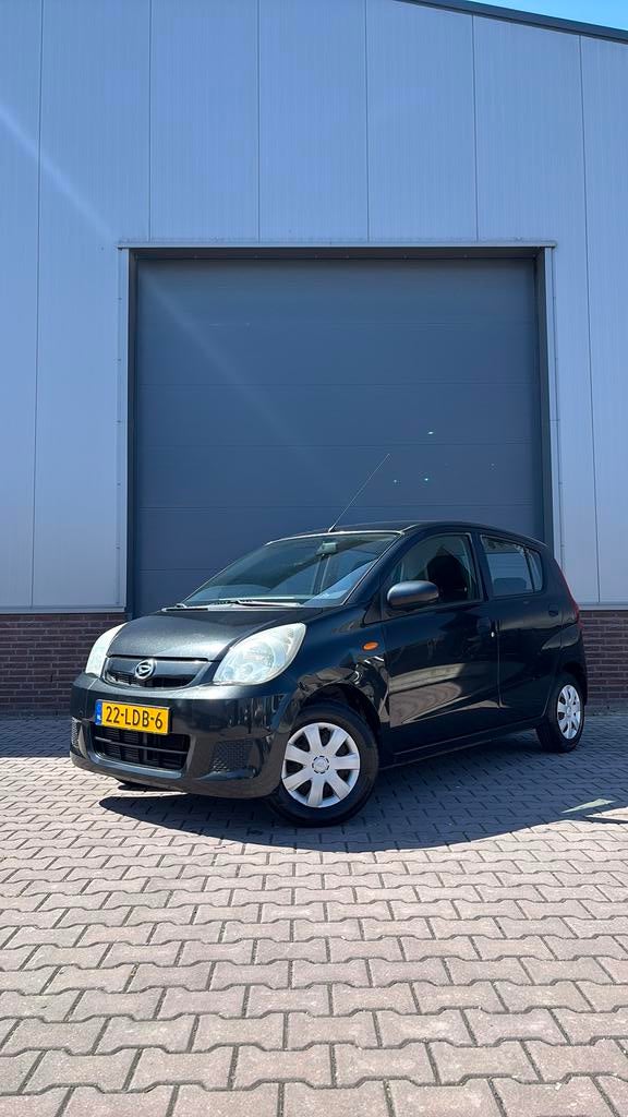 Daihatsu Cuore 1.0 Airco | NWE APK! 5D 2010 Zwart, Stof, 600 kg, Zwart, 18 €/maand