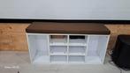 Tectake schoenenkast wit met bruine kussen, Huis en Inrichting, Kasten | Schoenenkasten, Ophalen, Zo goed als nieuw