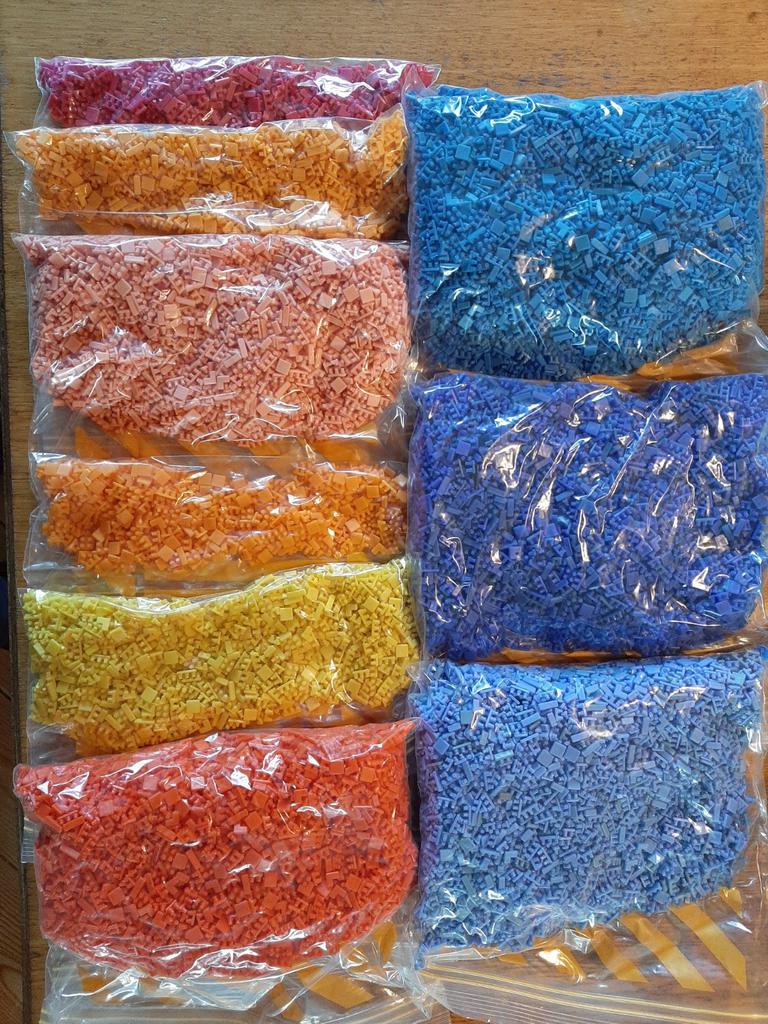 Grote partij ministeck, alle kleuren, 17 kg, Ophalen of Verzenden, Losse ministeck of Strip