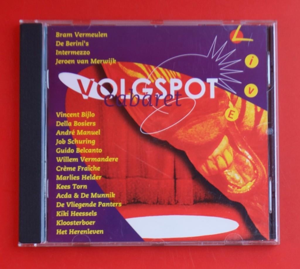 cd Volgspot cabaret live uit 1996 Guido Belcanto Kees Torn, Ophalen of Verzenden, Gebruikt