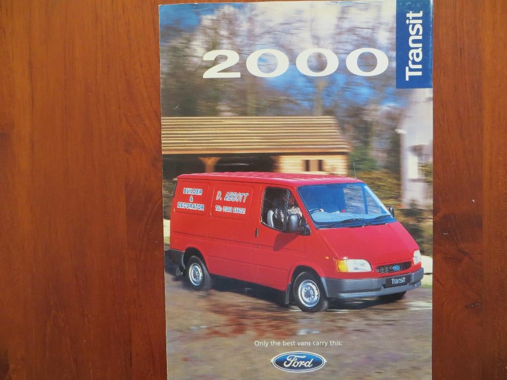 Ford Transit 2000 (mei 1996), Boeken, Ophalen of Verzenden, Nieuw, Ford