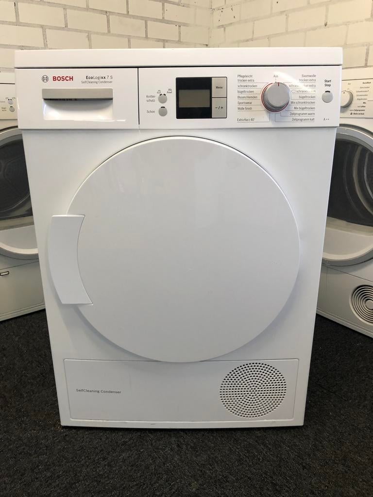 €249 A++ 7kg Warmtepomp droger Bosch EcoLogix MET GARANTIE, Ophalen, 6 tot 8 kg, Minder dan 85 cm, Overige typen