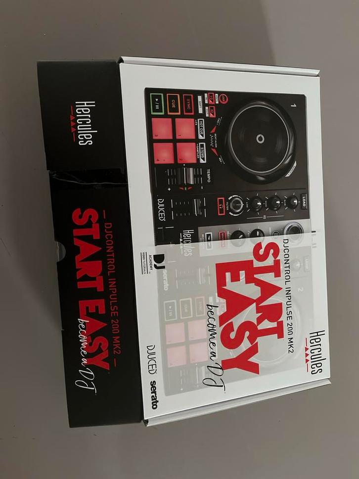Hercules DJControl Impulse 200 MK2 - Nieuwstaat, Muziek en Instrumenten, Dj-sets en Draaitafels, Nieuw, Dj-set, Overige merken