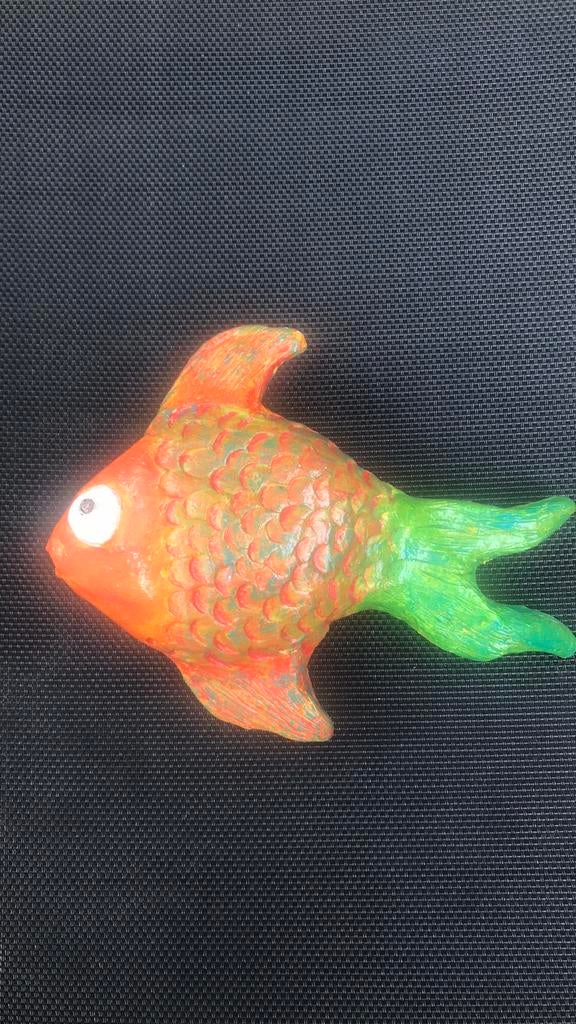 Handgemaakte vis van keramiek - NIEUW, Antiek en Kunst, Ophalen of Verzenden