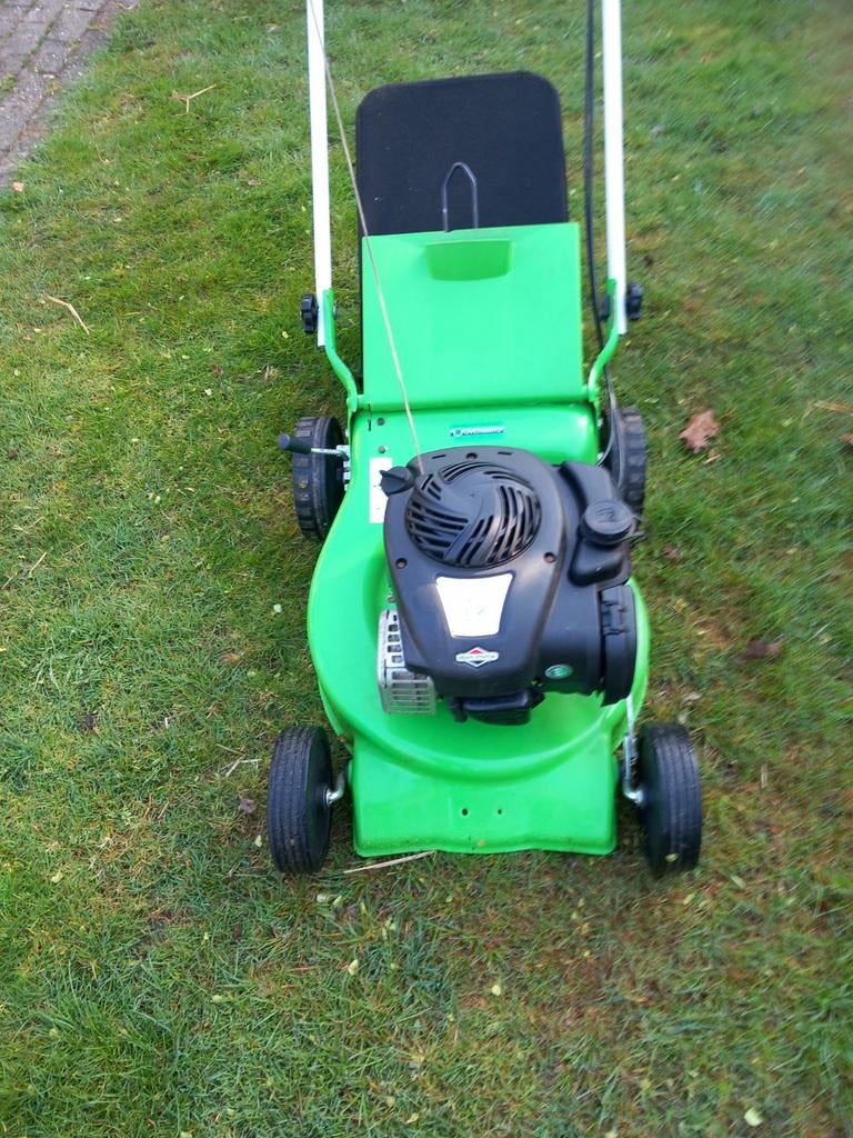 Viking mb248 t met aandrijving 48cm maaien, Tuin en Terras, Grasmaaiers, Ophalen, Gebruikt, Benzine-grasmaaier, 50 cm of meer