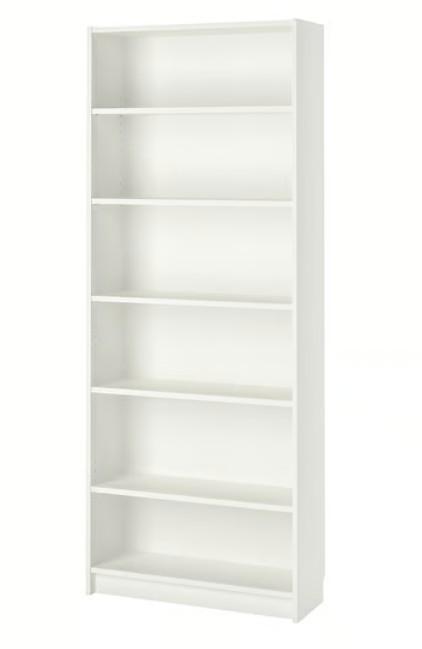 Witte Billy boekenkast (Ikea), Huis en Inrichting, Kasten | Boekenkasten, Zo goed als nieuw, 50 tot 100 cm, 200 cm of meer, 25 tot 50 cm