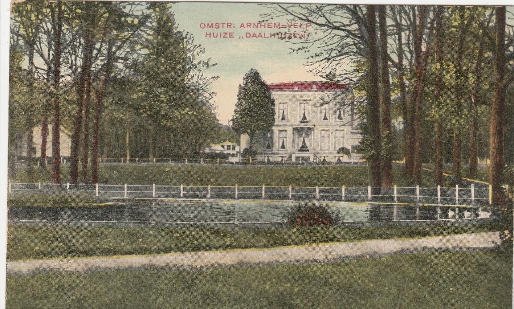 velp- huize daalhuizen 1909, Ophalen of Verzenden, Voor 1920, Gelderland
