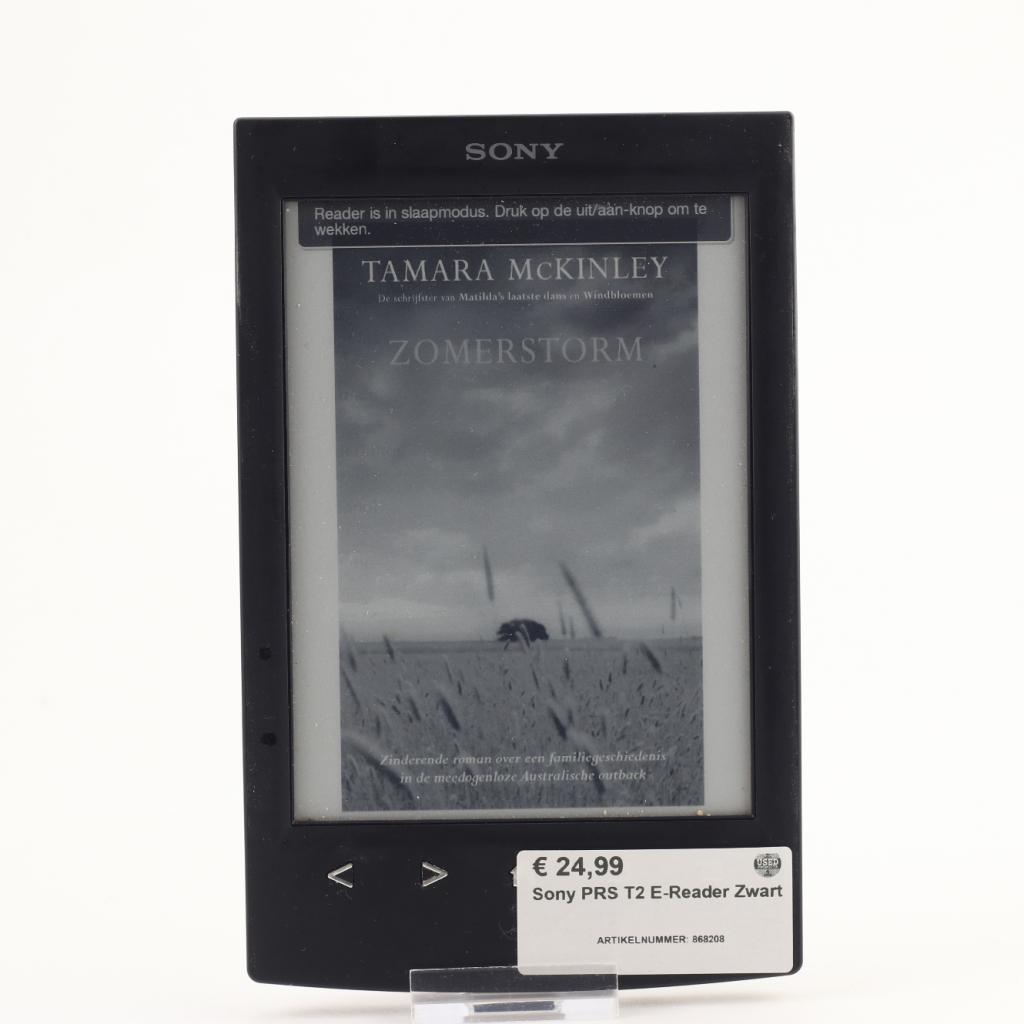 Sony PRS T2 E-Reader Zwart, Sony, Zo goed als nieuw, Support@sony.com, 1-7-1 Konan, Minato-ku
Tokyo 108-0075
Japan