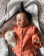 Reborn meisje, slapend, Verzamelen, Verzenden, Zo goed als nieuw, Babypop, Levensecht of Reborn