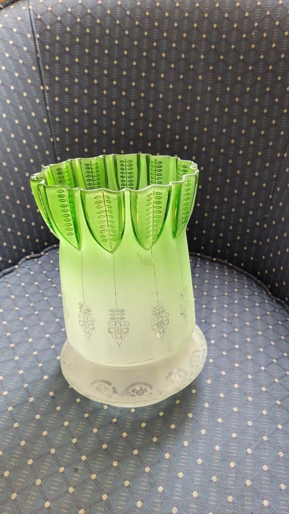 Kap voor Petroleum lamp., Antiek en Kunst, Antiek | Glas en Kristal, Ophalen of Verzenden