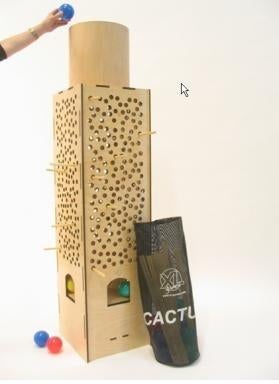 Cactus spel XL te huur, Ophalen, Zo goed als nieuw, Overige
