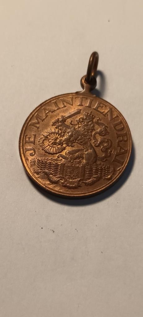 Steunpenning 1914 - Je Maintiendrai, Verzamelen, Ophalen of Verzenden