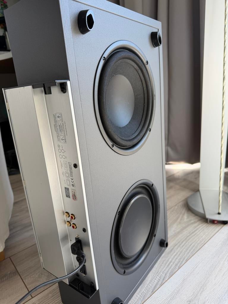 Jamo Hifi 5.1 surround set A410 met subwoofer A4SUB, Gebruikt, 70 watt of meer, 5.1-systeem, Overige spelers