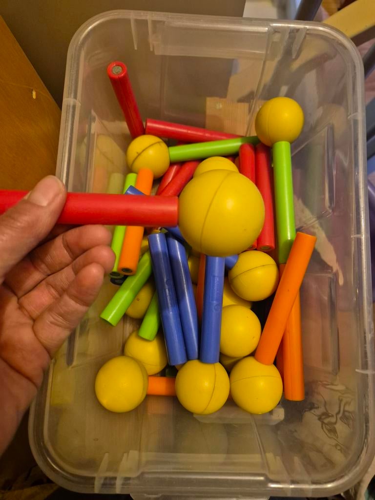 Magnetisch constructie speelgoed, Ophalen, Gebruikt