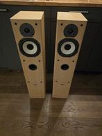 Tannoy mercury mx3, Ophalen, Gebruikt, 60 tot 120 watt, Front, Rear of Stereo speakers